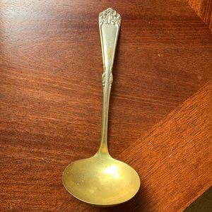 Crown silver co. Vintage ladle !